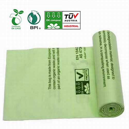 Compostable Garbage Bag in roll